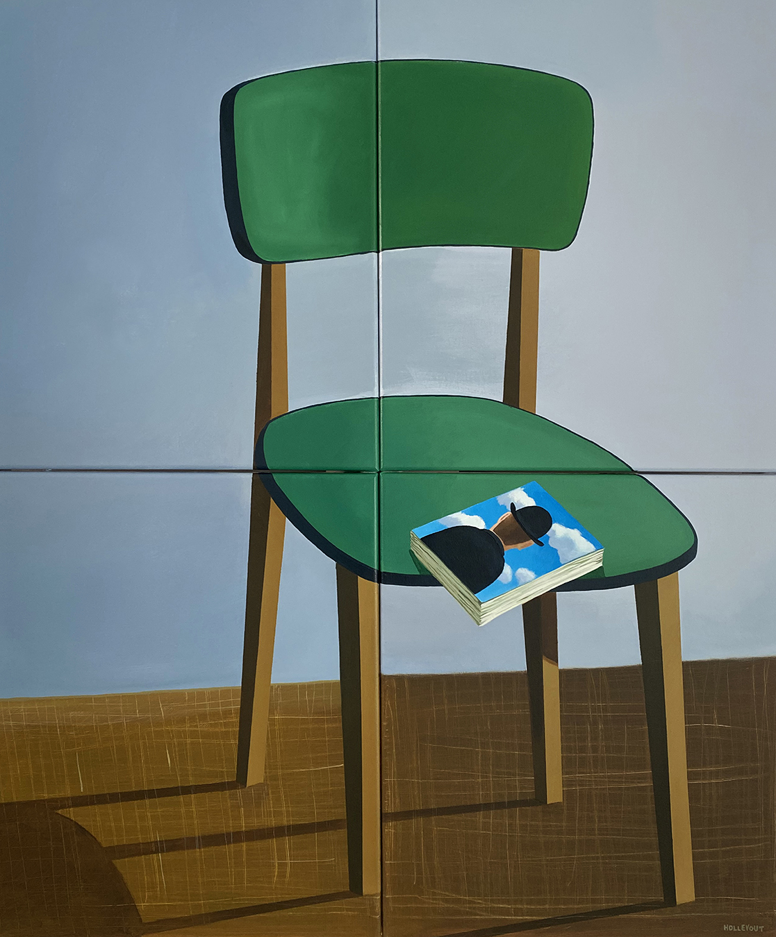 See "Chaise verte" of Philippe Hollevout
