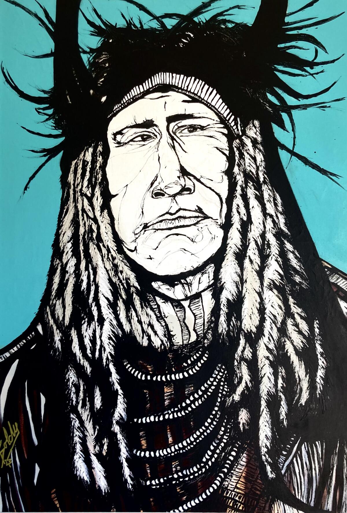 See "INDIAN CHIEF CHEYENNE" of Lorenzo Boldy