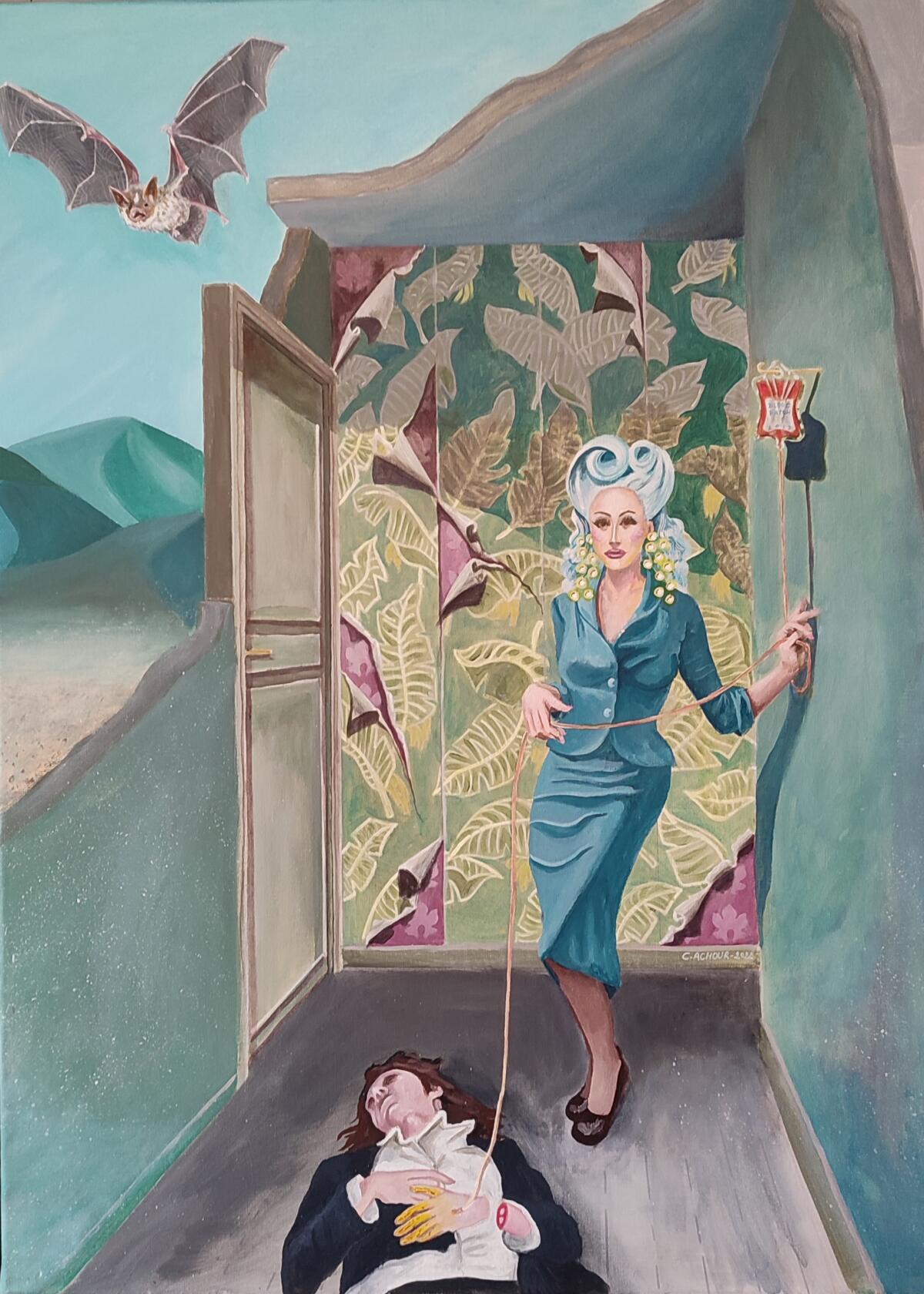 See "Le conte de la banane" of Céline Achour