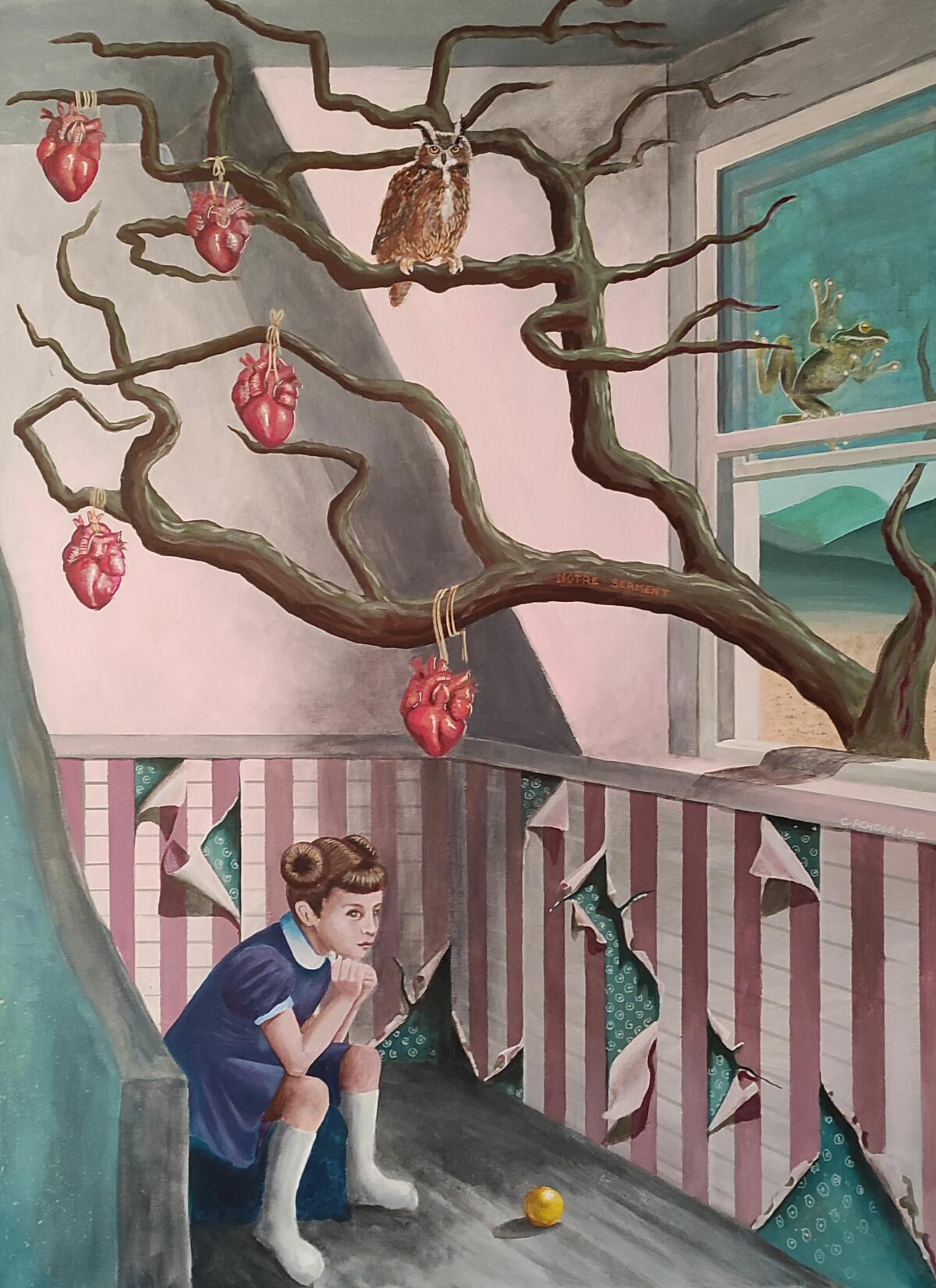 See "Le conte de la mangue" of Céline Achour